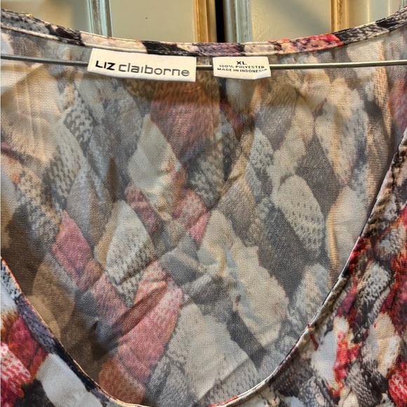 Liz Claiborne top ladies size xl - Picture 2 of 4